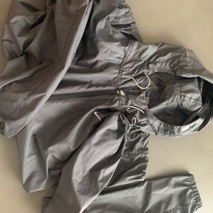 Grey Nike Zip Up
